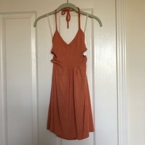 Florencia Arias Tie Back Cutout Dress